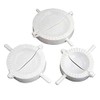 WARESHARK 3pc Dumpling Mould Pasty Pastry Press Dough Dimsum Maker