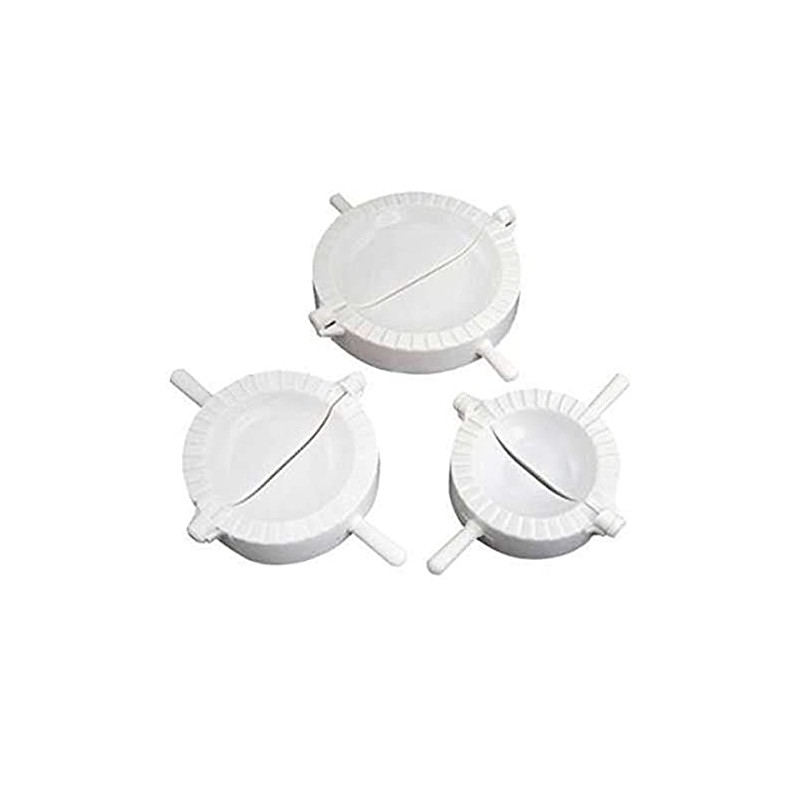 WARESHARK 3pc Dumpling Mould Pasty Pastry Press Dough Dimsum Maker
