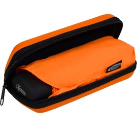 iX-brella Super Mini Pocket Umbrella - Tiny Umbrella in Case, neon orange, Pocket umbrella super mini