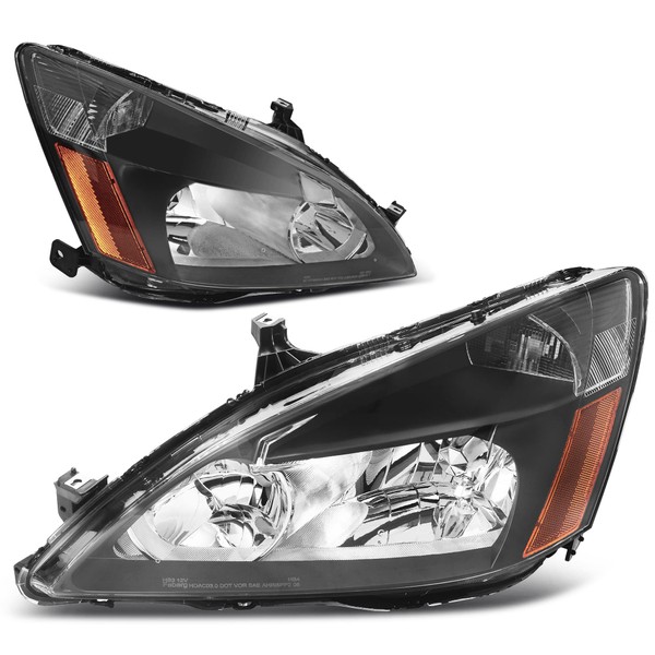 oEdRo Headlight Assembly Compatible with 03 04 05 06 07