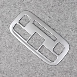 RUIQ Toyota New Sienta Series 10 Exclusive Interior Front Room Lamp Panel Cover Garnish Designed for Toyota Sienta (Satin Silver)