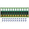 DIN Rail Mount Paddle Rocker Switch Module, 10Amp 250VAC /