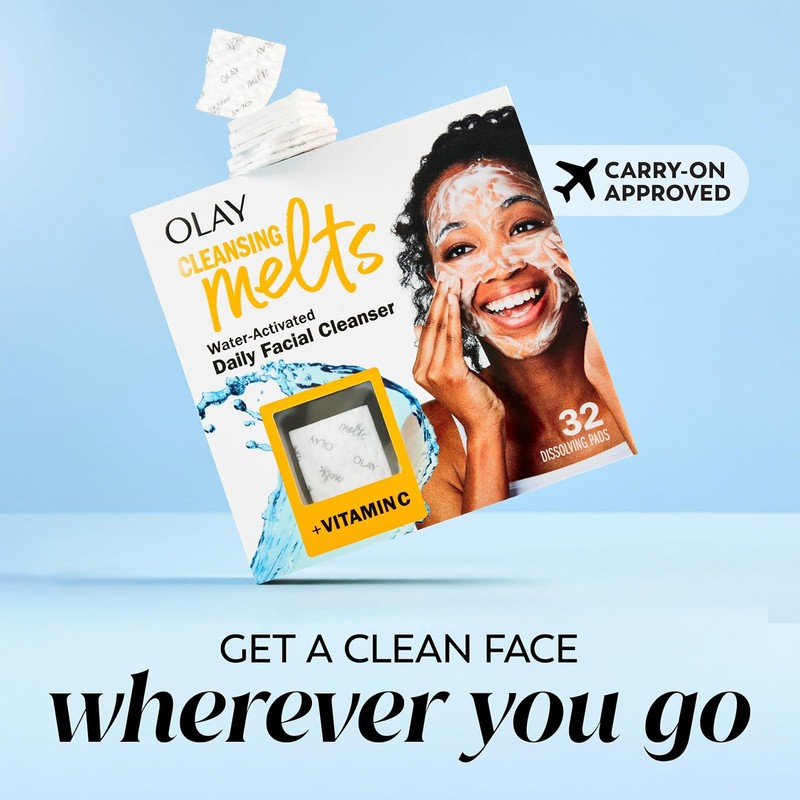 Olay Limpiador Facial Cleansing Melts + Vitamina C