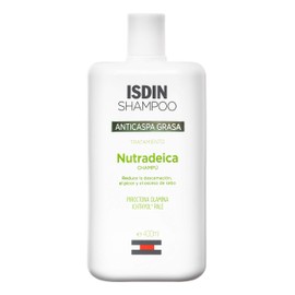 ISDIN Nutradeica Anti-Schuppen Shampoo (400ml) | Reduziert überschüssiges Sebum | lindert Juckreiz und reduziert Schuppen