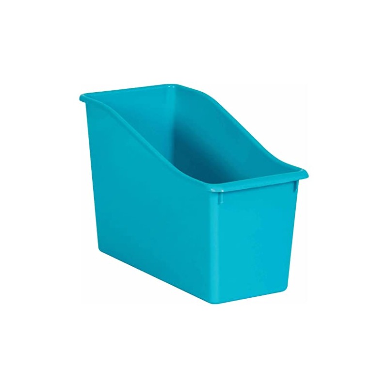 Teacher Created Resources® Teal Plastic Book Bin