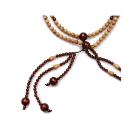 Esperia Juzu Ulivo Rosary for Buddhist Practice Soka Gakkai, Wood, Wood.