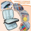 HATINXIA Crochet Hooks, 85pcs Crochet Hook Set with Storage Case,