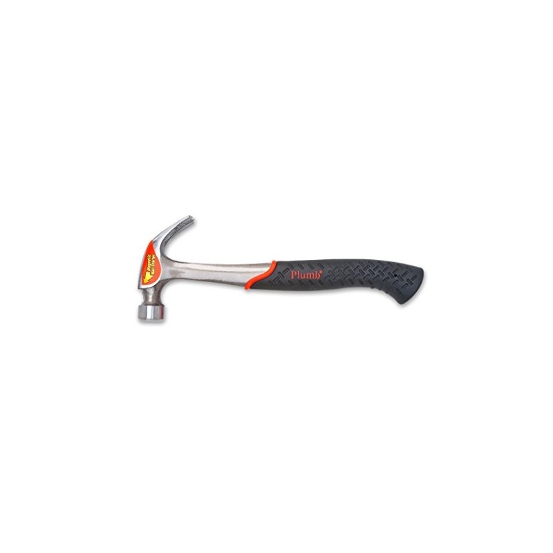 Plumb 16 oz. Solid Steel Curved Claw Hammer - SS16CN