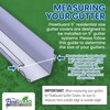 FlowGuard USA Made Professional DIY 5 Inch 50-Year Gutter Cover