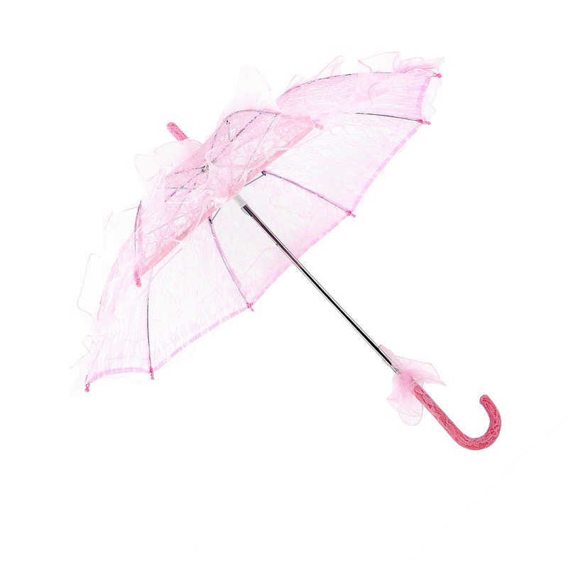 Bridal Lace Cotton Umbrella for Wedding Parties Dancing Photography Prop