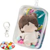 Sewing Pouch, 5.9 inches (15 cm), Plush Carrying Bag, Pushing