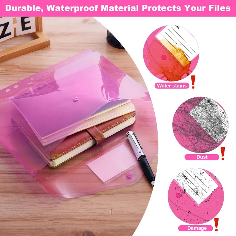 muhogxio Document Folder A4 for Filing - Pack of 12