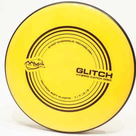 MVP Glitch (Neutron Soft) Disc Golf Hybrid Approach and Catch Disc, Pick Color/Weight [Stamp & Exact Color May Vary] Blue 145-149 Grams