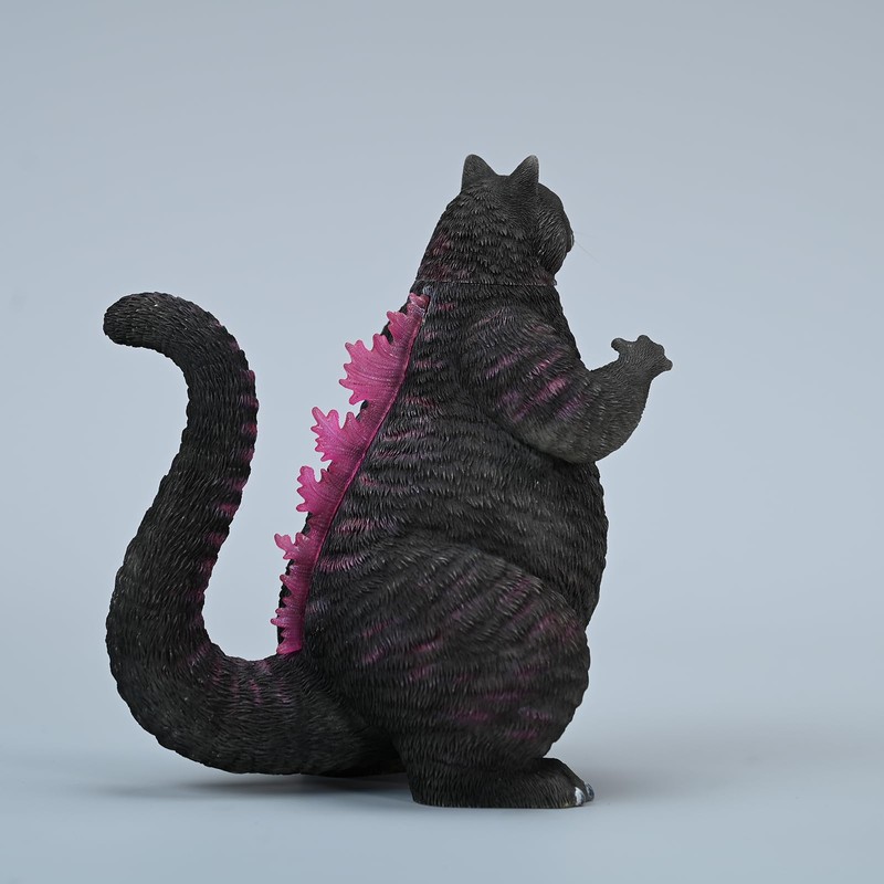 MMOS X JXK Catzilla Statue for Home Decor, Meowzilla Statue