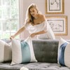 EVERGRACE x Kinsey Walsh Signature Velvet Panel Cotton Pillow Covers