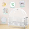 Crib Tent - Crib Net to Keep Baby in, Stop