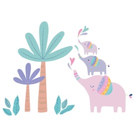 Elephant Dreams Wall Decals