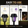 Solar Bug Zapper Lights for Outdoor Use – Waterproof Mosquito
