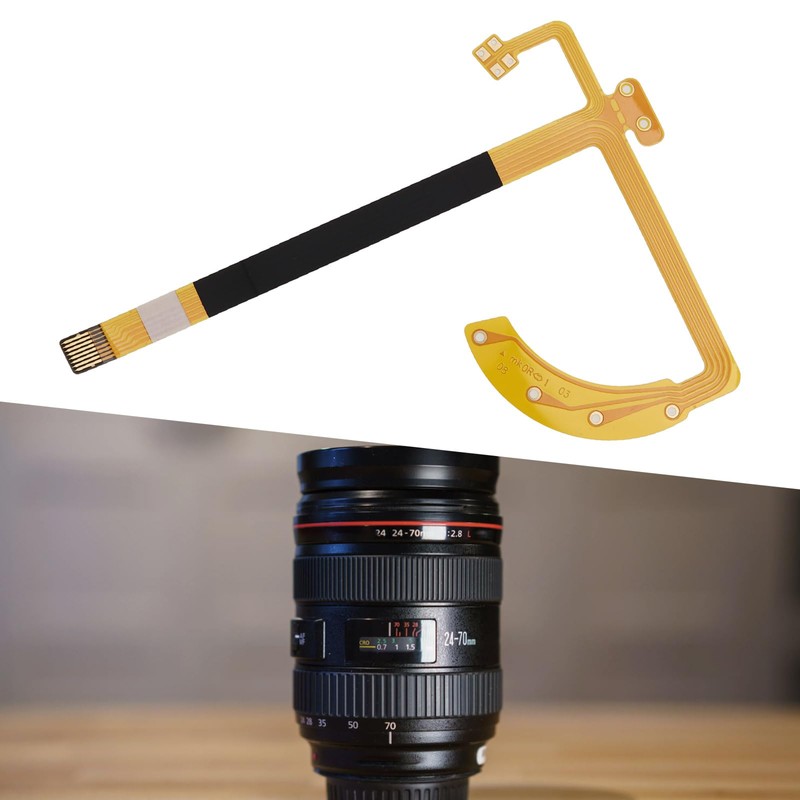 eMagTech 4pcs Lens Flex Cable Compatible with Canon EF 24-70mm