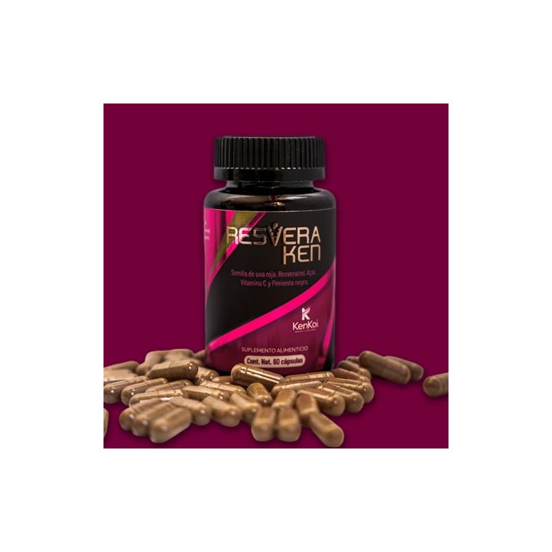 Resveraken - Semilla Uva Roja Resveratrol Aai Resveraken Kenkoi 1