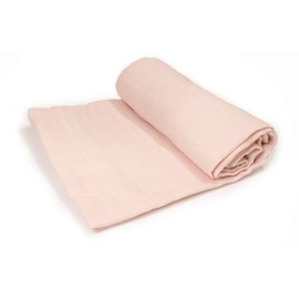 Swaddle Blankets for Girl - Pink Muslin Swaddling Blanket - 100% Organic Cotton Baby Girl Muslin Swaddle Blanket - Pink Gauze Swaddling Blankets - Pink Baby Receiving Blanket - 47”x47” (1 Swaddle)