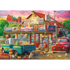 Buffalo Games - Country Store - 500 Piece Jigsaw Puzzle Multicolor, 21.25"L X 15"W