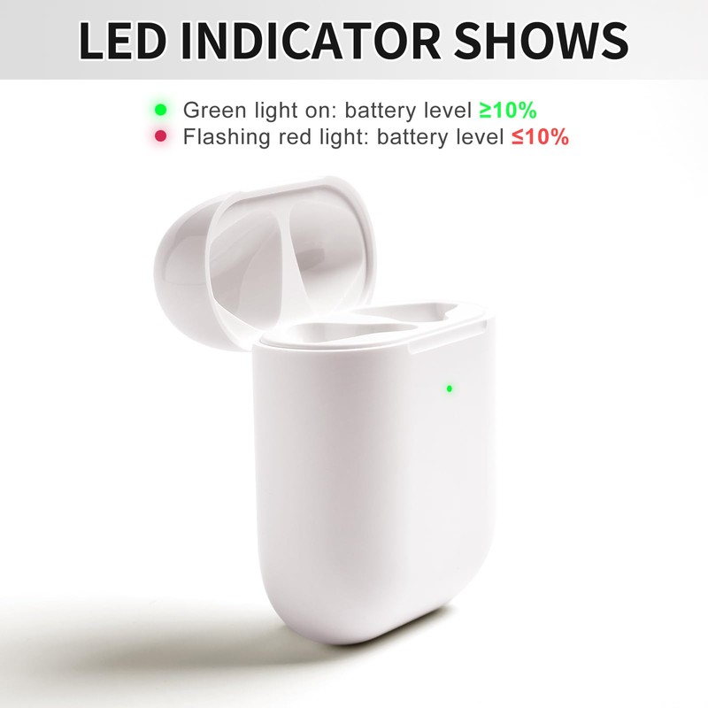 Wireless Charging Case Compatible with Airpods 2nd and 1st Generation,