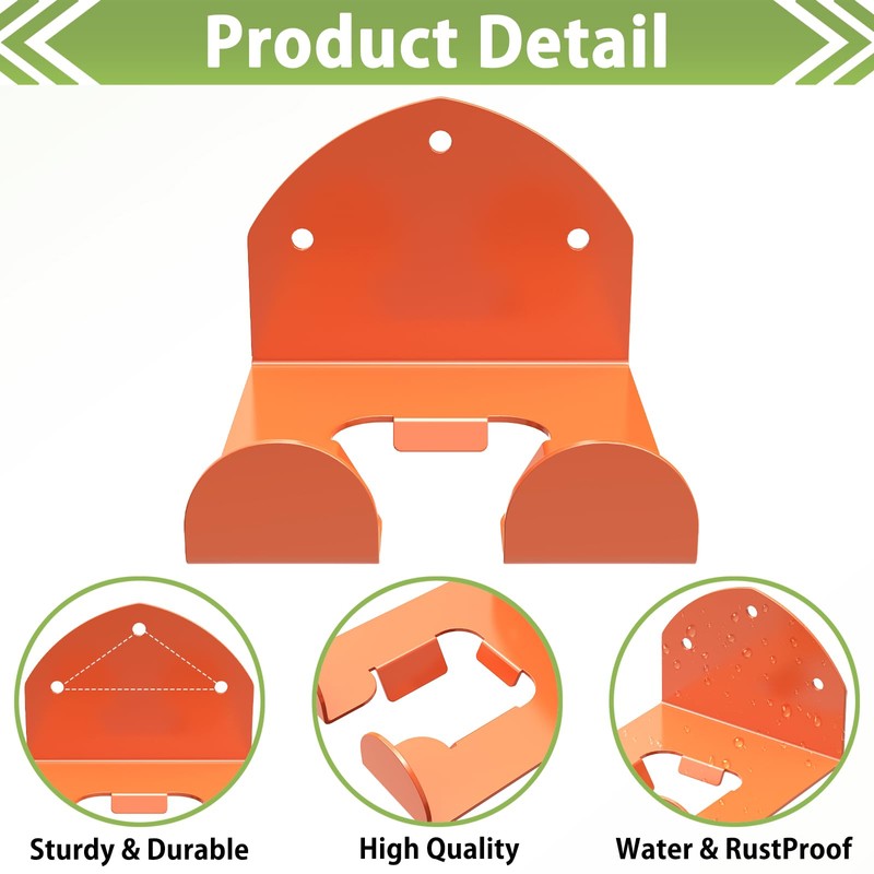 Fengone Trimmer Rack Wall Mount Heavy Duty Weedeater Hanger for
