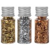 COHEALI Gold Foil Flakes Glitter Nail Glitters Decorative Foil Paper