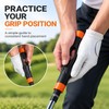 Golf Grip Trainer for Hand Position Practice – Anti-Slip PU