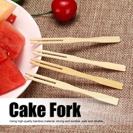 Tenedores Desechables, 800 piezas Tenedores Para Pasteles Tenedor De Frutas para frutas biodegradable, para hogar y vida diaria