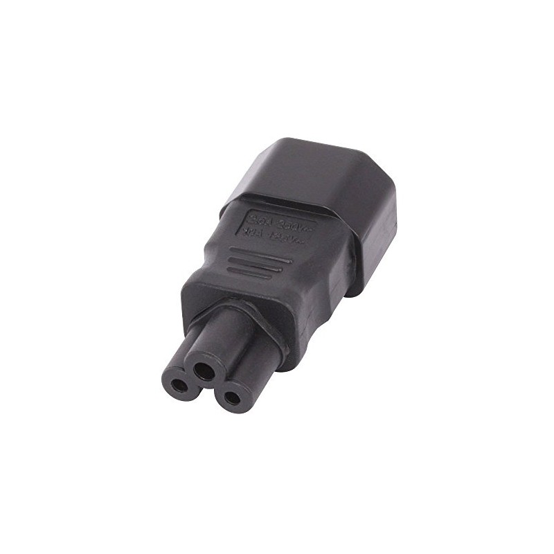 LINDY IEC C14 to C5 Cloverleaf Adapter 30453