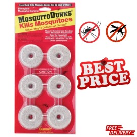 Summit solutins 110-12 Mosquito Dunks, 6-Pack