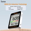 Temtop Indoor Thermometer C1+ with BLE App Connectivity, Portable CO2