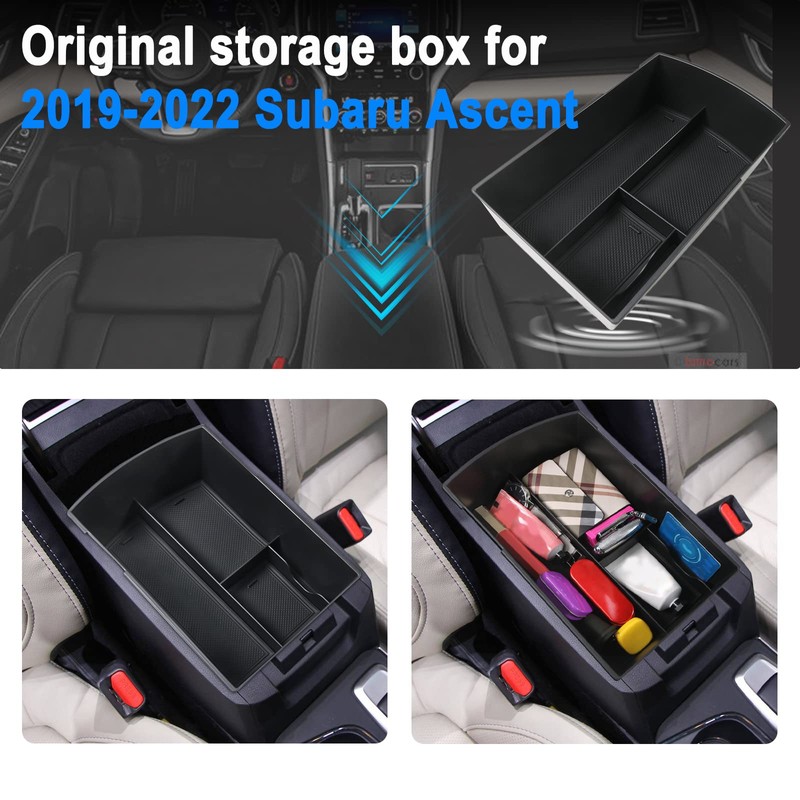 SHAOHAO for 2025 2026 Subaru Ascent Center Console Organizer for