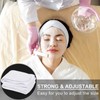 Whaline Diadema facial de spa para maquillaje, diadema de tela