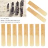 10Pcs 3.0 Clarinet Reed Wood Colour B Flat Traditional Reeds