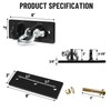 ONECHOI Tractor Bucket Hooks, Bolt On Clevis Mount with 1/2”