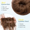 Hairro Messy Bun Hair Piece Human Hair For Women Wrap