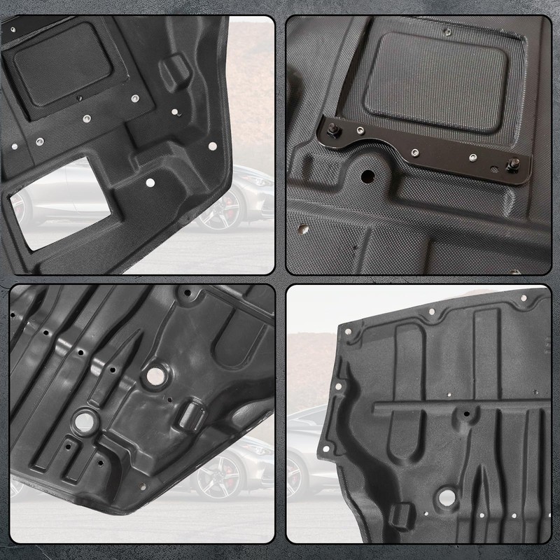 Front Engine Splash Shield Cover Compatible with Infiniti Q50 2014-2023