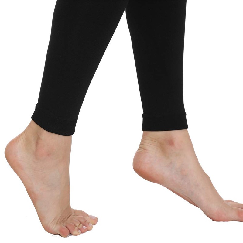 MANZI Women's 2 Pairs Super Opaque Soft Warm Fleece Tights