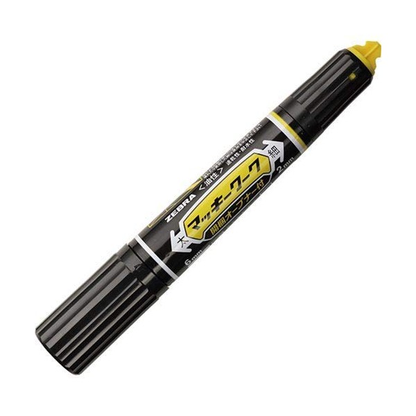Zebra Mackie Work P-YYT21-BK Black Permanent Pen