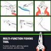 supregear Mini Fishing Pliers, Multi-Function Stainless Steel Tools with Split