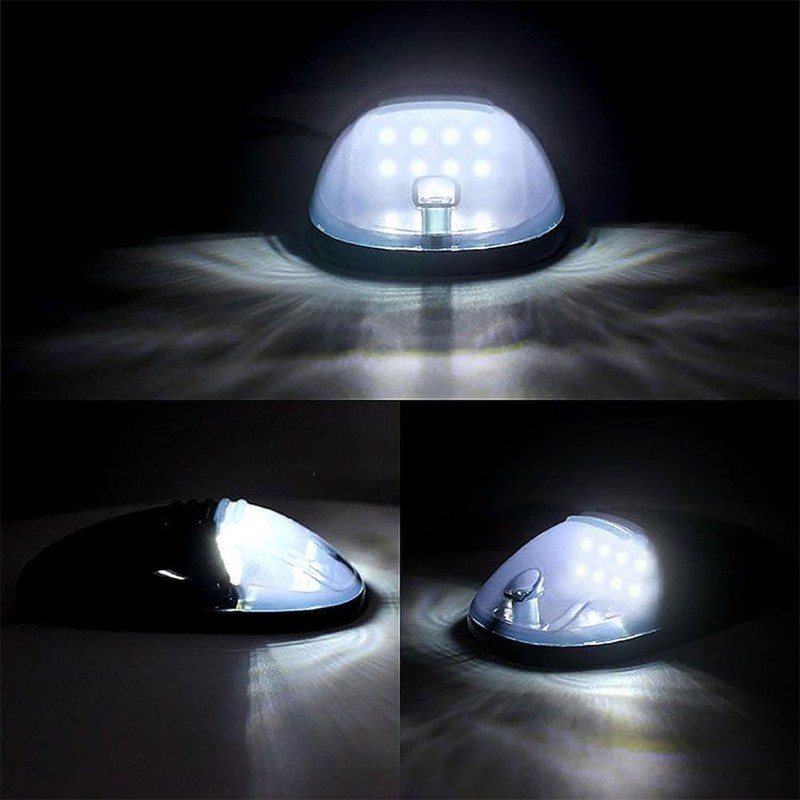 2025 Upgraded No Drill Cab Lights Solar Powered Cab Lights