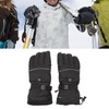 One Pair Heated Gloves 3 Level Temperature Touchscreen Anti Slip