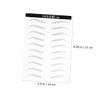 WOONEKY 2sheets Eyebrow Stickers Hair-like Simulation for Natural Look Easy