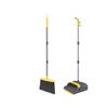 Broom and Dustpan Set with Long Handle - Upright Dustpan