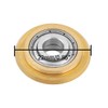 LDEXIN 2pcs Titanium Coated Tile Rotary Ball Bearing Cutting Wheel