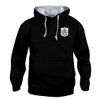 Fulham 1960s Retro Football Hoodie Embroidered Logo (S)