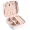 NALER Jewelry Storage, Mini Jewelry Box, Accessory Case, PU, Portable,